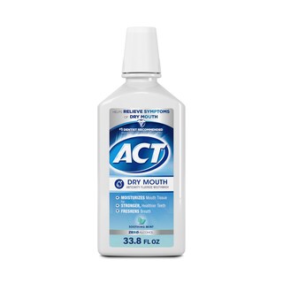 Foto 1 | Enjuague Bucal Act Para Boca Seca, Anticaries, Sin Alcohol, 1 Litro, Menta Calmante - Venta Internacional.
