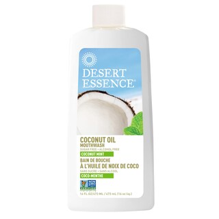 Foto 1 | Enjuague Bucal Desert Essence Con Aceite De Coco, 473 Ml, Sin Ogm, Vegano - Venta Internacional.