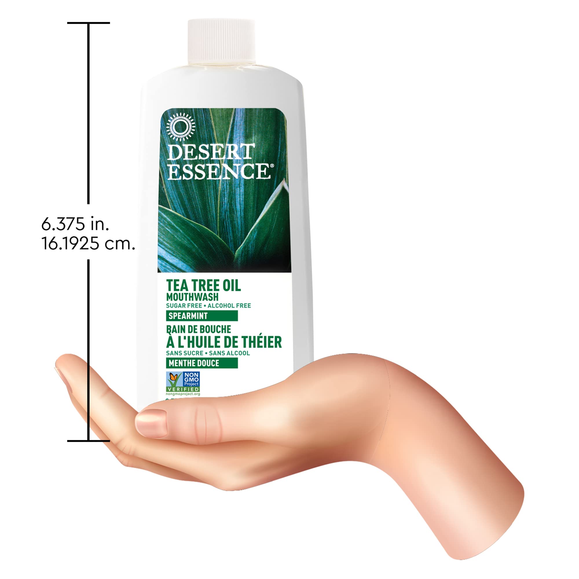 Foto 8 pulgar | Enjuague Bucal Desert Essence Con Aceite De Árbol De Té 240 Ml Con Menta Verde - Venta Internacional.