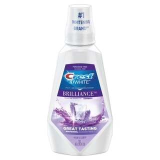 Foto 4 | Enjuague Bucal Crest 3d White Brilliance Whitening, 1 Litro (paquete De 6) - Venta Internacional.