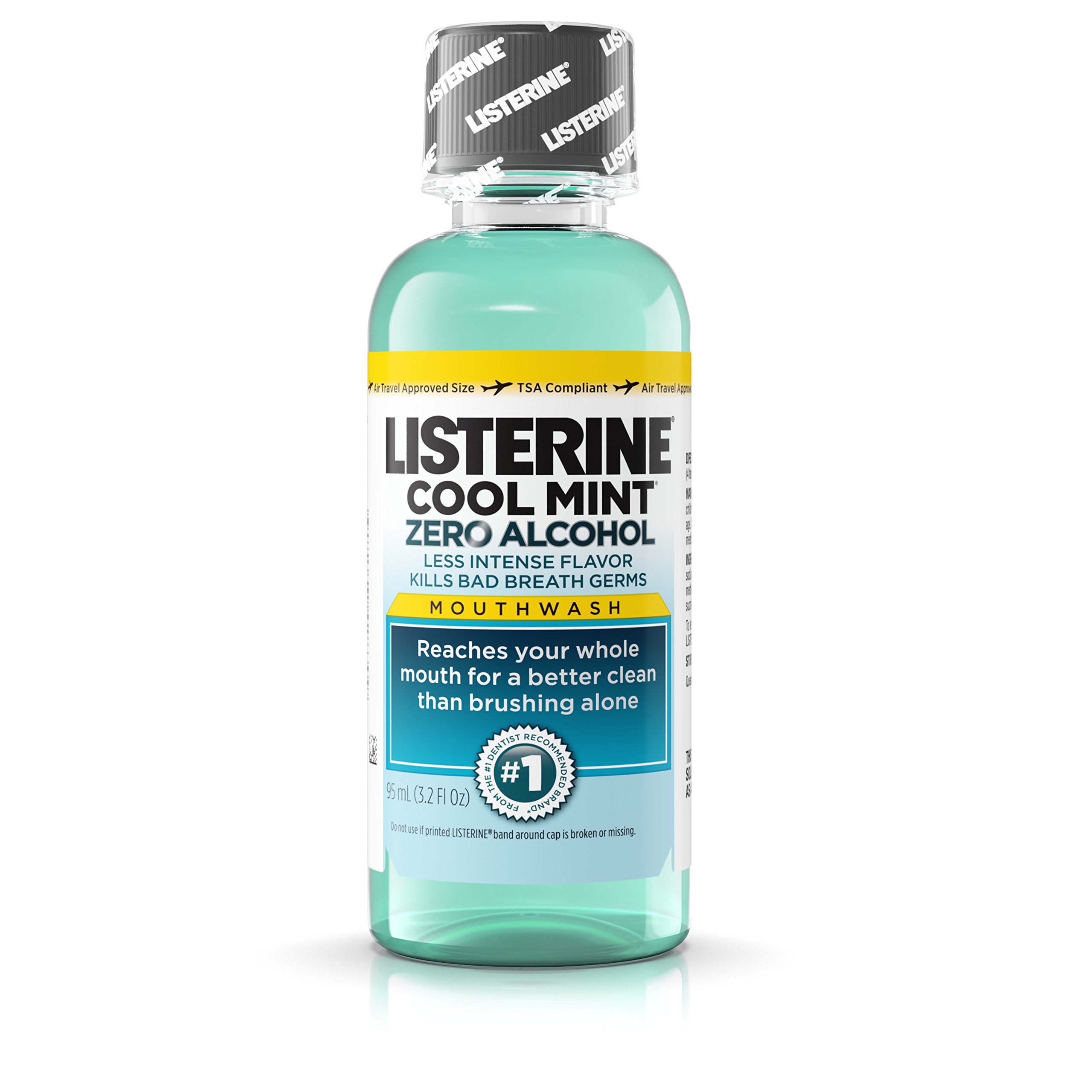 Foto 2 pulgar | Enjuague Bucal Listerine Antiseptic Zero Cavity Clean Mint 95 Ml X24 - Venta Internacional.