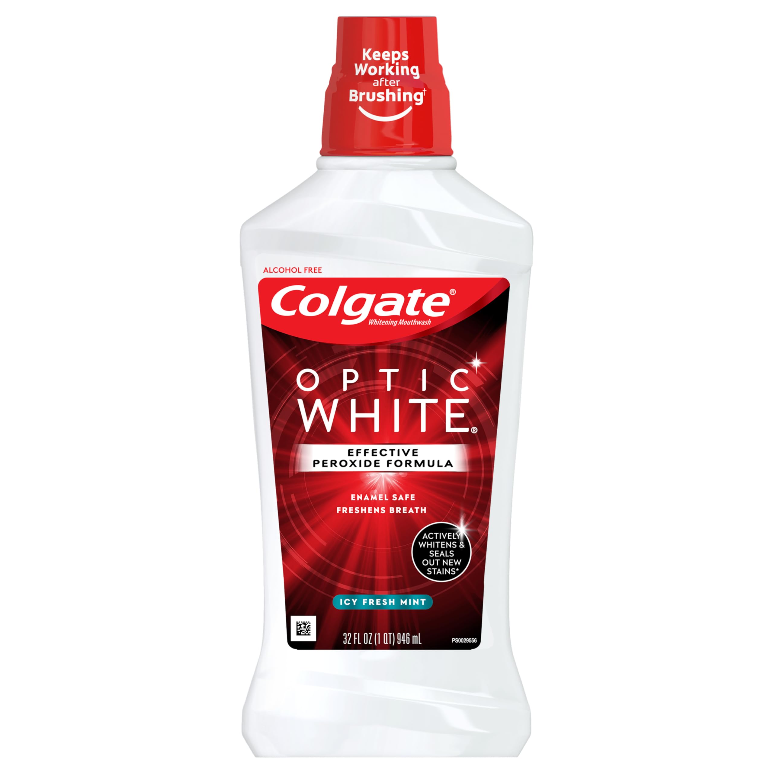 Foto 2 pulgar | Enjuague Bucal Colgate Optic White Whitening 960 Ml (paquete De 3) - Venta Internacional.