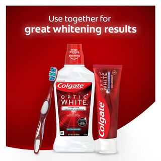 Foto 7 | Enjuague Bucal Colgate Optic White Whitening 960 Ml (paquete De 3) - Venta Internacional.