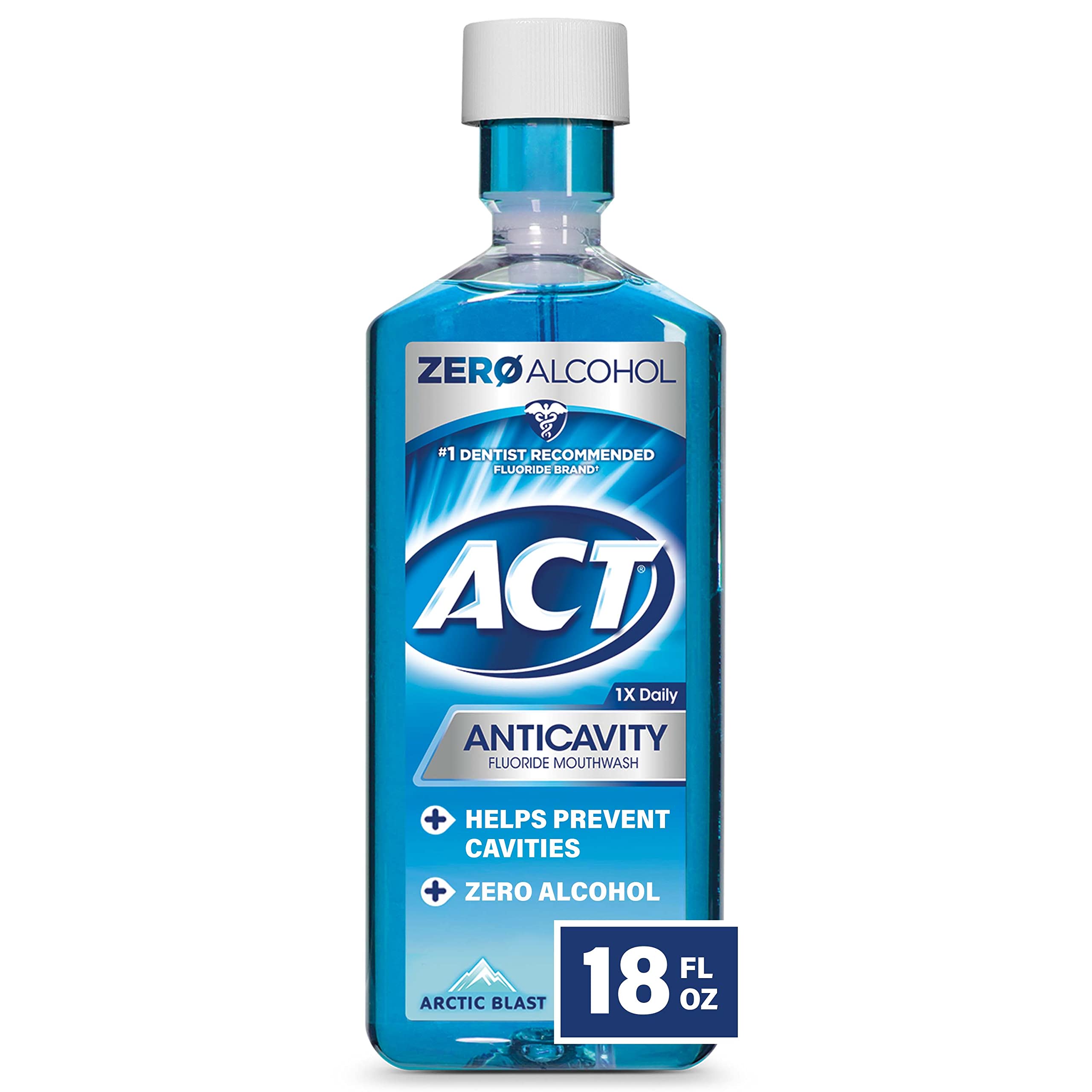Foto 2 pulgar | Enjuague Bucal Act Anticavity Zero Alcohol 532 Ml Con Vaso Dosificador - Venta Internacional.