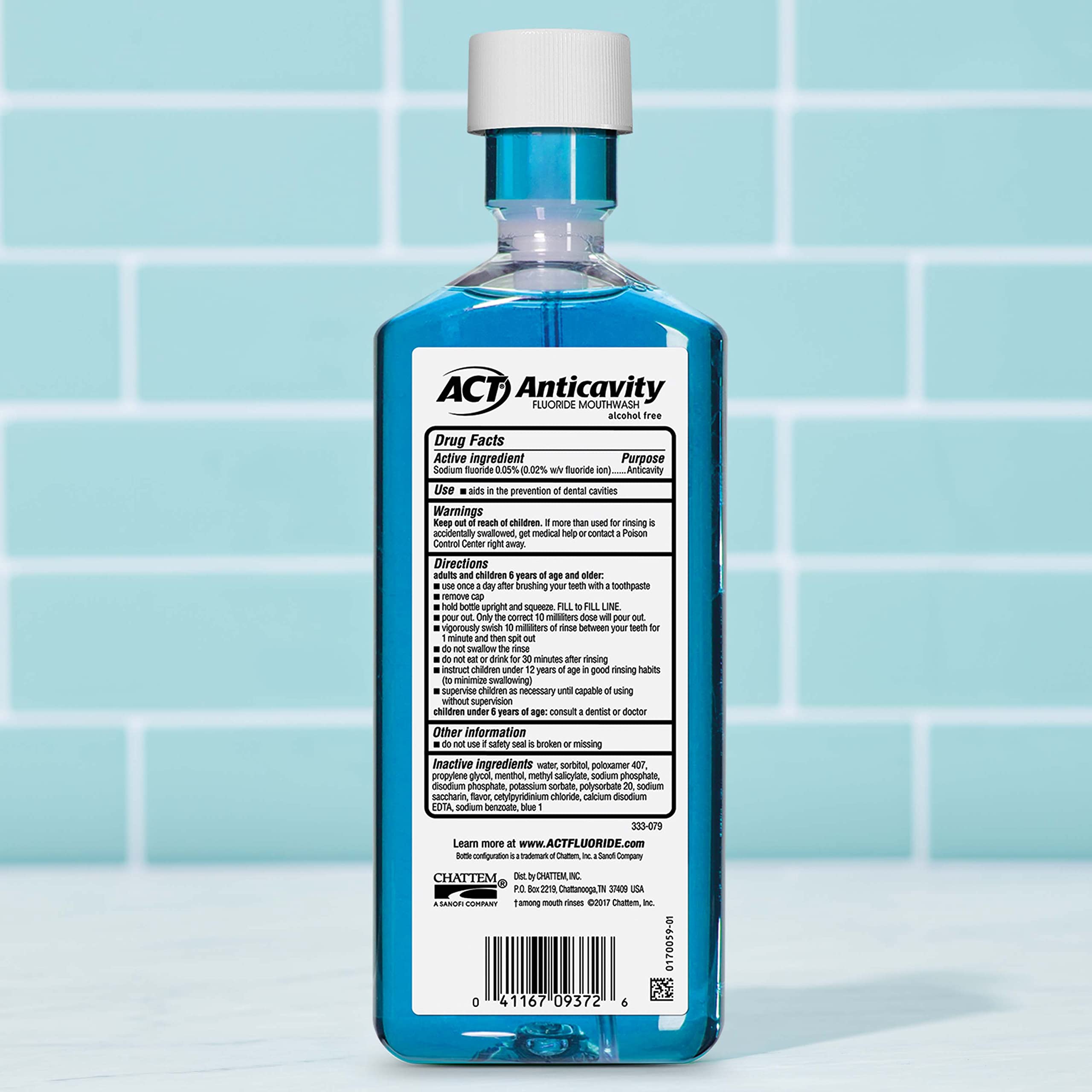 Foto 3 pulgar | Enjuague Bucal Act Anticavity Zero Alcohol 532 Ml Con Vaso Dosificador - Venta Internacional.