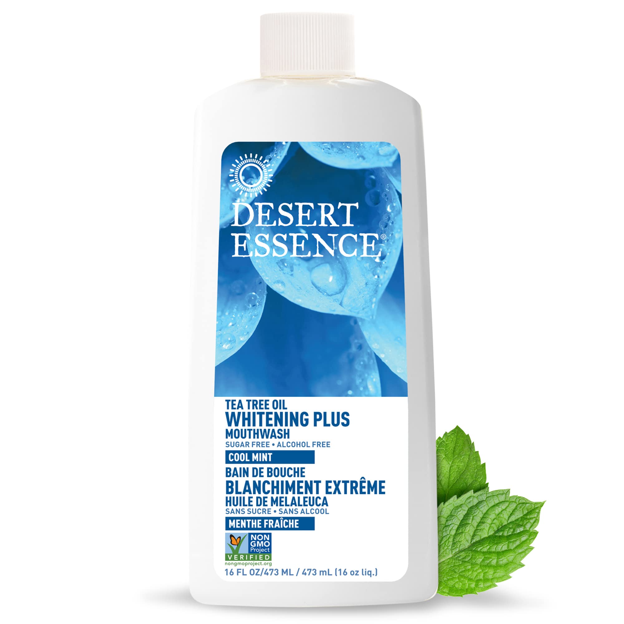 Foto 2 | Enjuague Bucal Desert Essence, Aceite De Árbol De Té, Blanqueador, 473 Ml - Venta Internacional.