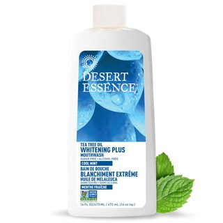 Foto 2 | Enjuague Bucal Desert Essence, Aceite De Árbol De Té, Blanqueador, 473 Ml - Venta Internacional.