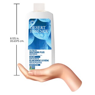 Foto 7 | Enjuague Bucal Desert Essence, Aceite De Árbol De Té, Blanqueador, 473 Ml - Venta Internacional.