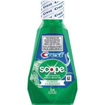 Foto 4 pulgar | Enjuague Bucal Crest Scope Classic, 36 Ml, Paquete De 12 - Venta Internacional.