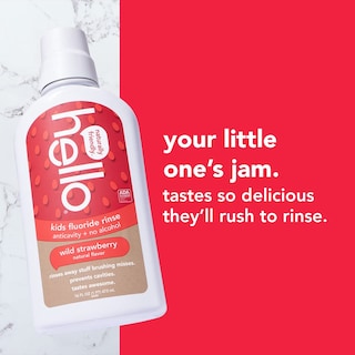 Foto 2 | Enjuague Bucal Hello Kids Wild Strawberry 473 Ml (paquete De 3) - Venta Internacional.