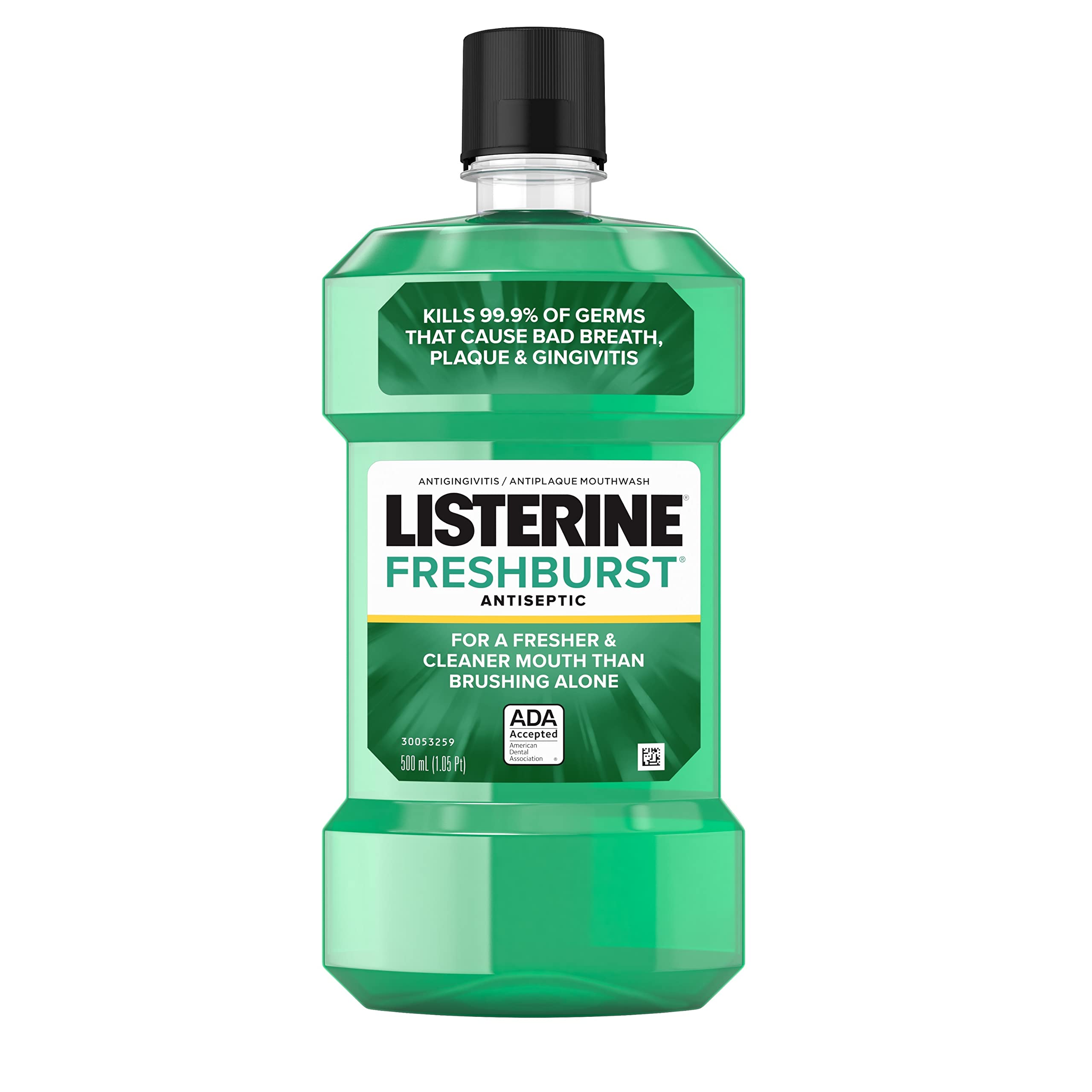 Foto 2 pulgar | Enjuague Bucal Listerine Freshburst, Antiséptico, 500 Ml, Menta Verde - Venta Internacional.