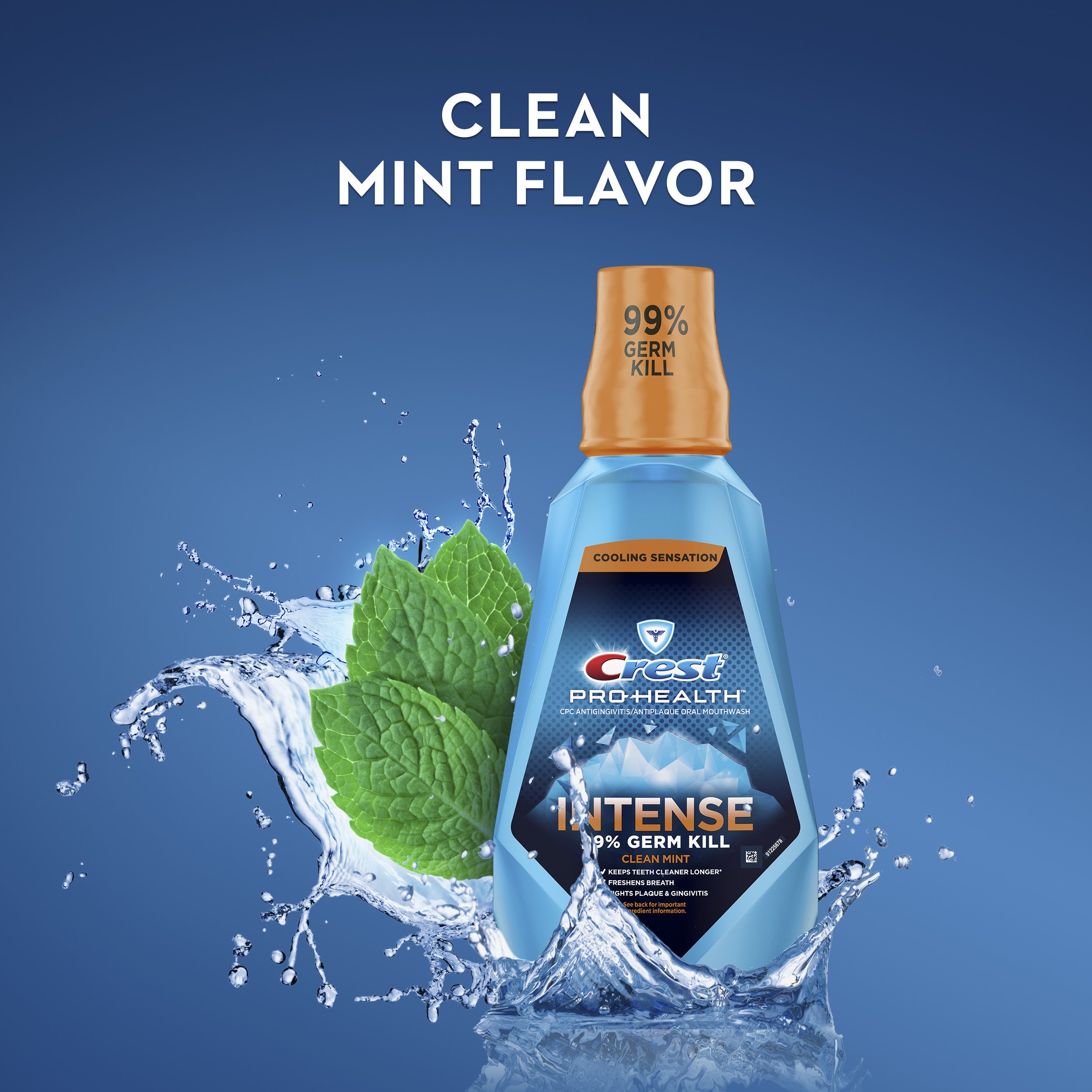 Foto 5 | Enjuague Bucal Crest Pro Health Intense Cpc Clean Mint 500 Ml X4 - Venta Internacional.