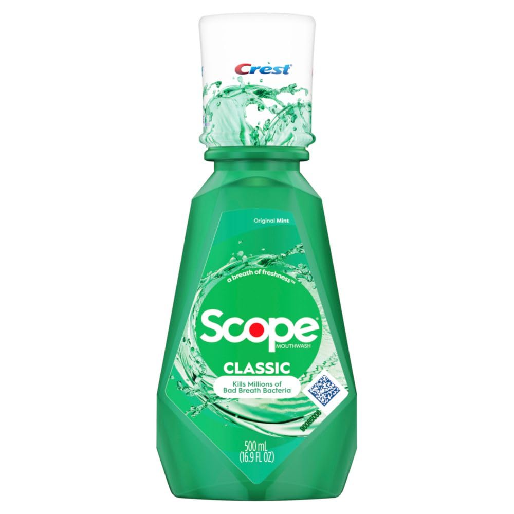 Foto 8 pulgar | Enjuague Bucal Crest Scope Classic Original, 500 Ml, 4 Unidades - Venta Internacional.