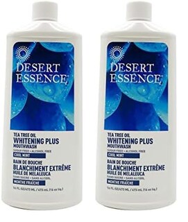 Foto 1 | Enjuague Bucal Desert Essence, Árbol De Té, Menta, 480 Ml, Paquete De 2 - Venta Internacional.