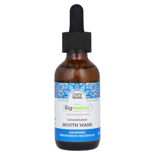 Foto 1 | Enjuague Bucal Gurunanda Sig-nature Concentrado De Menta Silvestre, 59 Ml - Venta Internacional.
