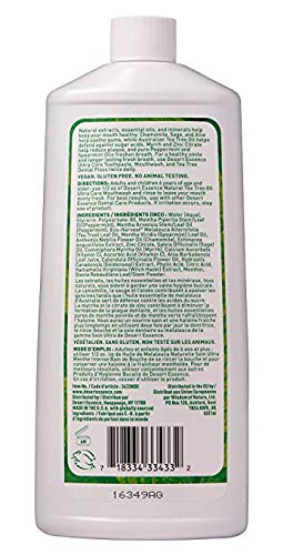 Foto 4 pulgar | Enjuague Bucal Desert Essence Ultra Care, Aceite De Árbol De Té, 480 Ml, Paquete De 2 - Venta Internacional.