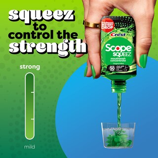 Foto 3 | Enjuague Bucal Crest Scope Squeez Concentrate Botella De 50 Ml - Venta Internacional.