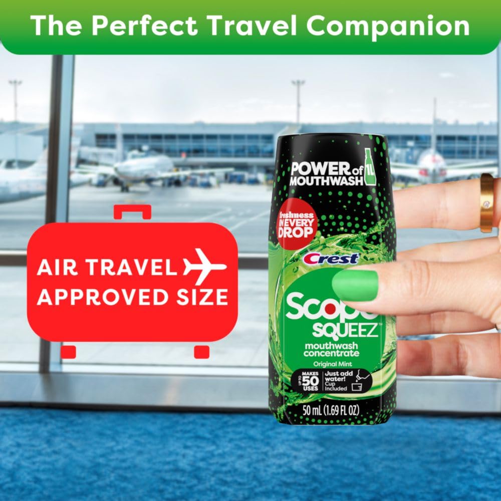Foto 6 pulgar | Enjuague Bucal Crest Scope Squeez Concentrate  Botella De 50 Ml - Venta Internacional.