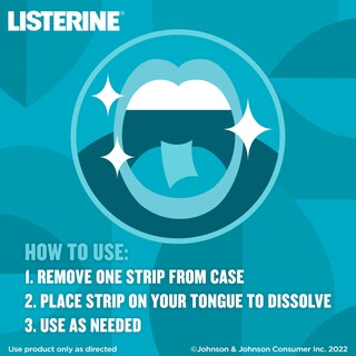 Foto 5 | Breath Strips Listerine Pocketpaks Cool Mint 72 Unidades 2 Unidades - Venta Internacional.