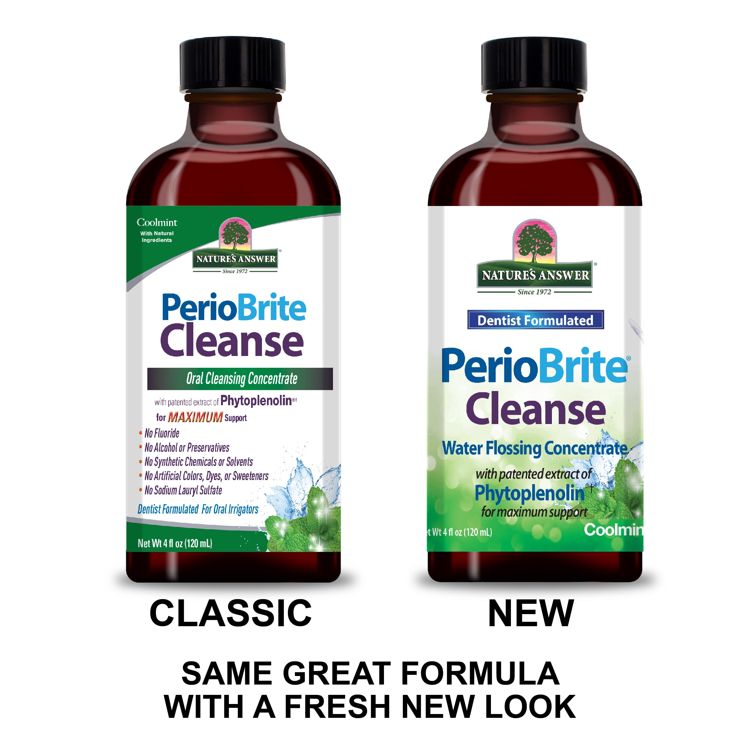 Foto 4 pulgar | Enjuague Bucal Nature's Answer Periocleanse Cool Mint 120 ml - Venta Internacional