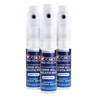 Foto 2 | Breath Spray Crest Pro-health Sin Alcohol Menta Limpia 7 Ml 3 Unidades - Venta Internacional.