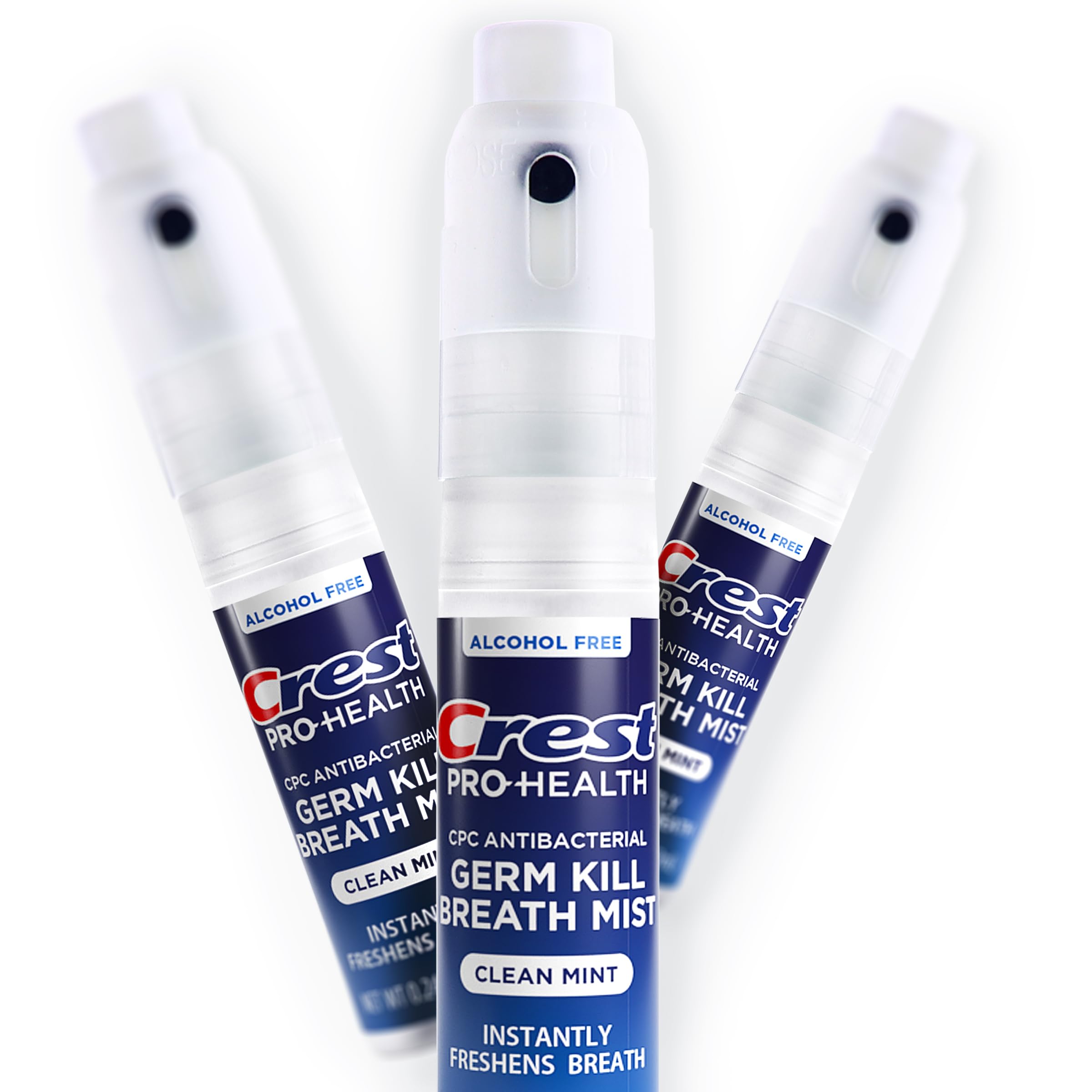 Foto 4 pulgar | Breath Spray Crest Pro-health  Sin Alcohol  Menta Limpia  7 Ml  3 Unidades - Venta Internacional.