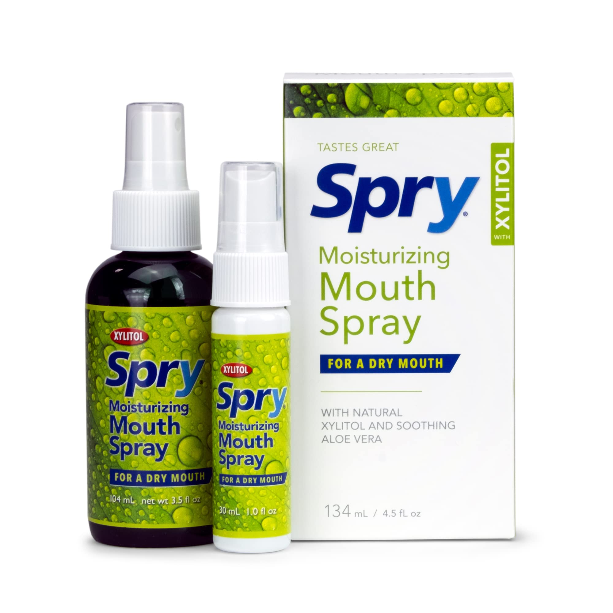 Spray Hidratante Para Boca Seca Spry Natural Con Xilitol  130 Ml - Venta Internacional.
