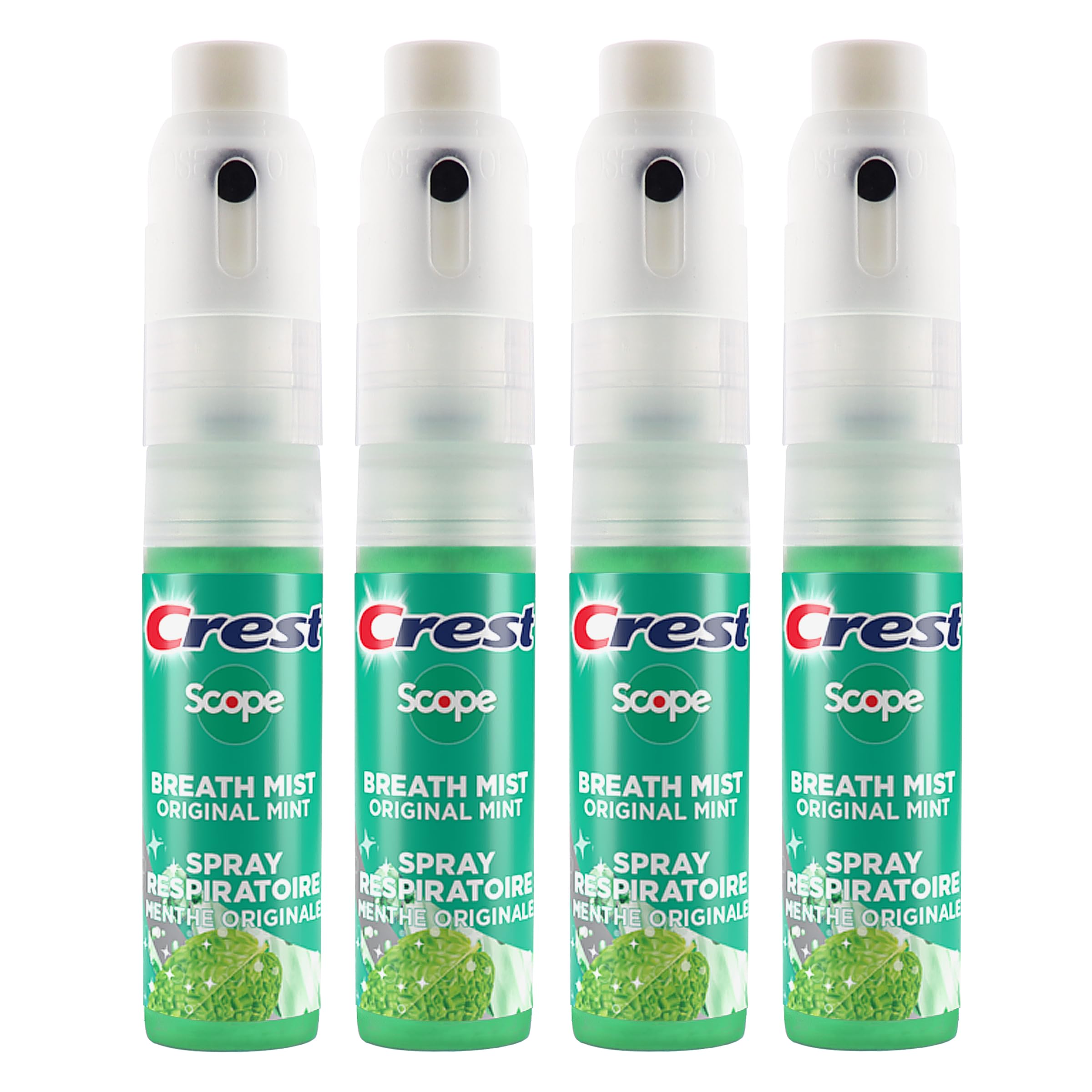 Foto 3 pulgar | Breath Mist Spray Crest Scope Mint  7 Ml  Paquete De 4 - Venta Internacional.