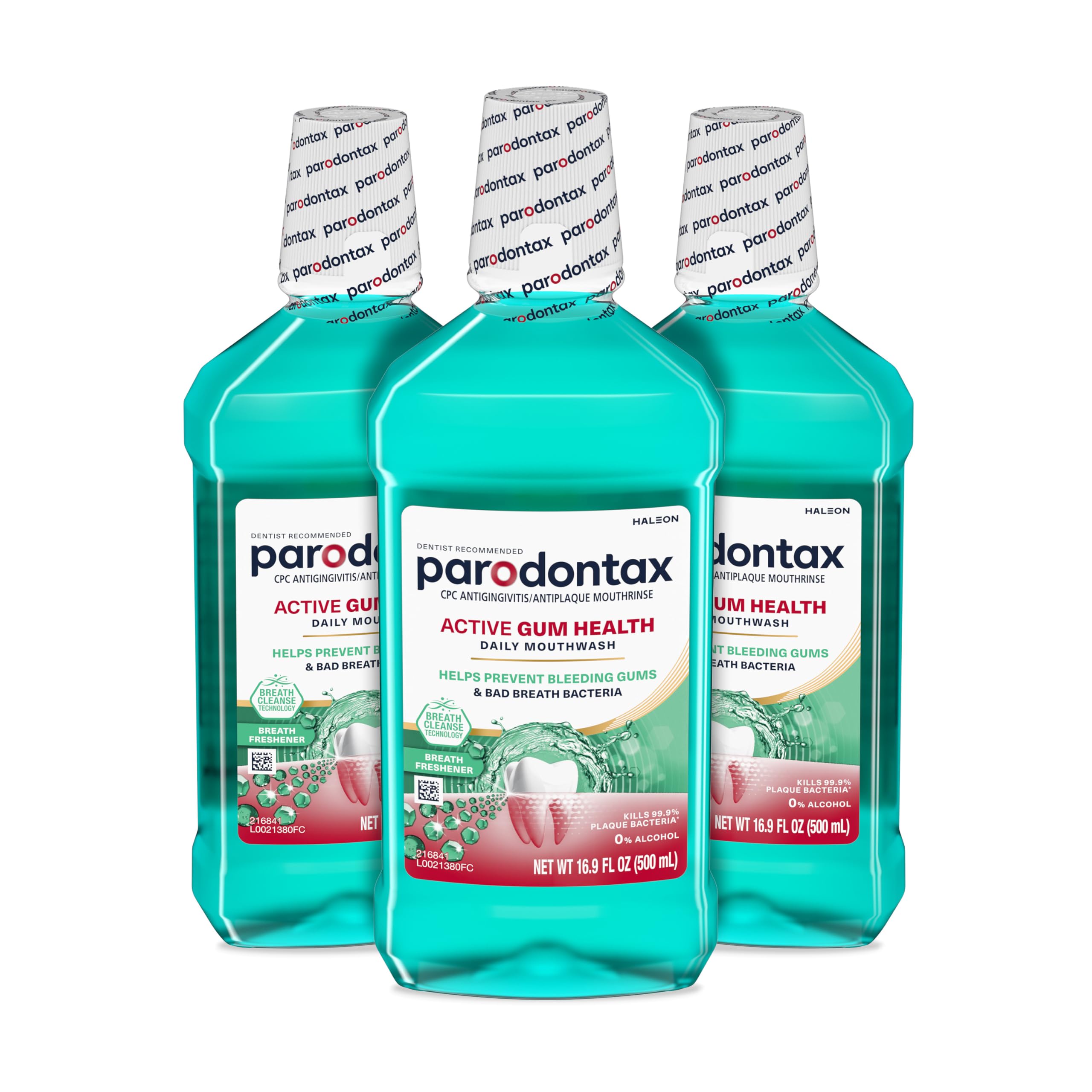 Enjuague Bucal Parodontax Active Gum Health 500 Ml (paquete De 3) - Venta Internacional.