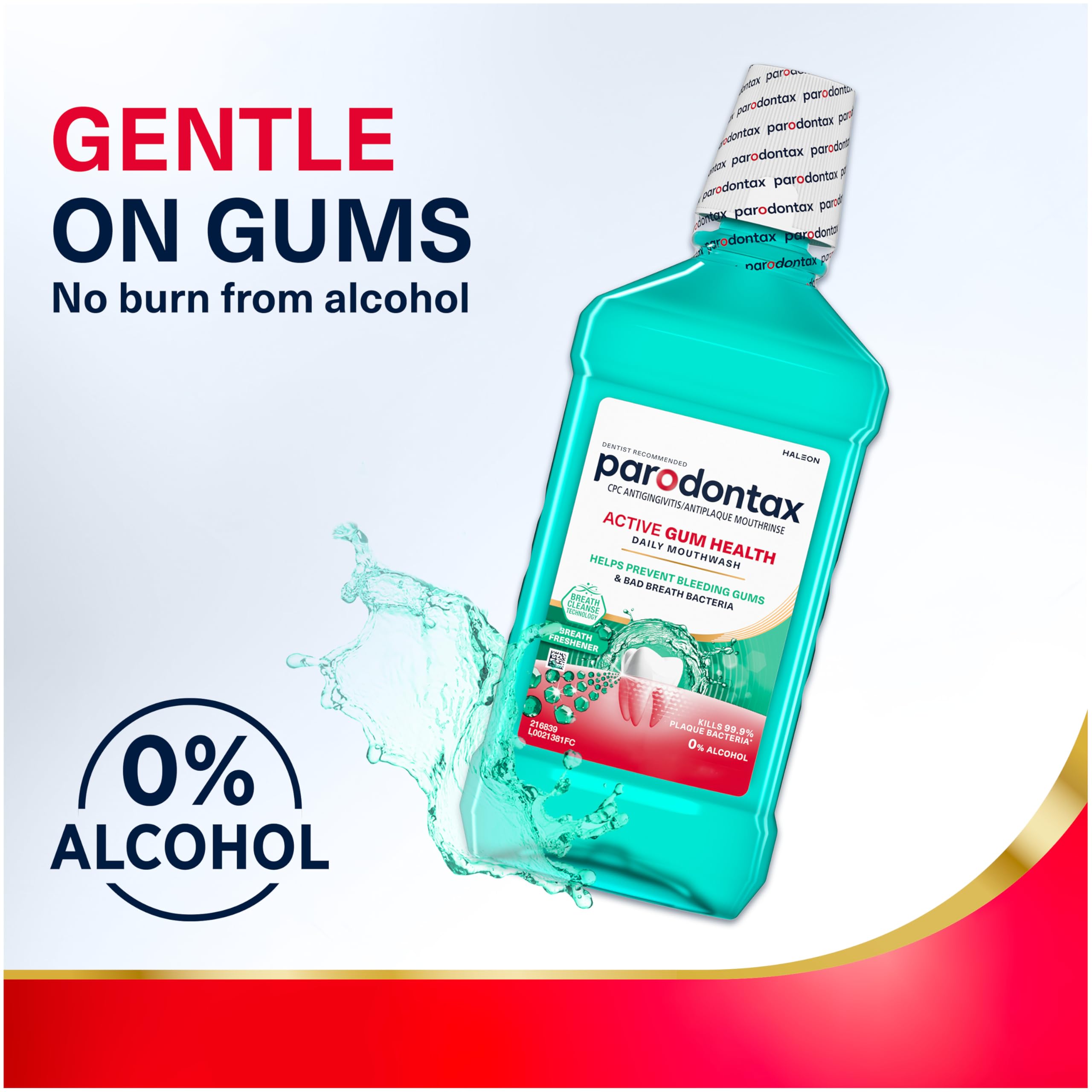 Foto 7 pulgar | Enjuague Bucal Parodontax Active Gum Health 500 Ml (paquete De 3) - Venta Internacional.