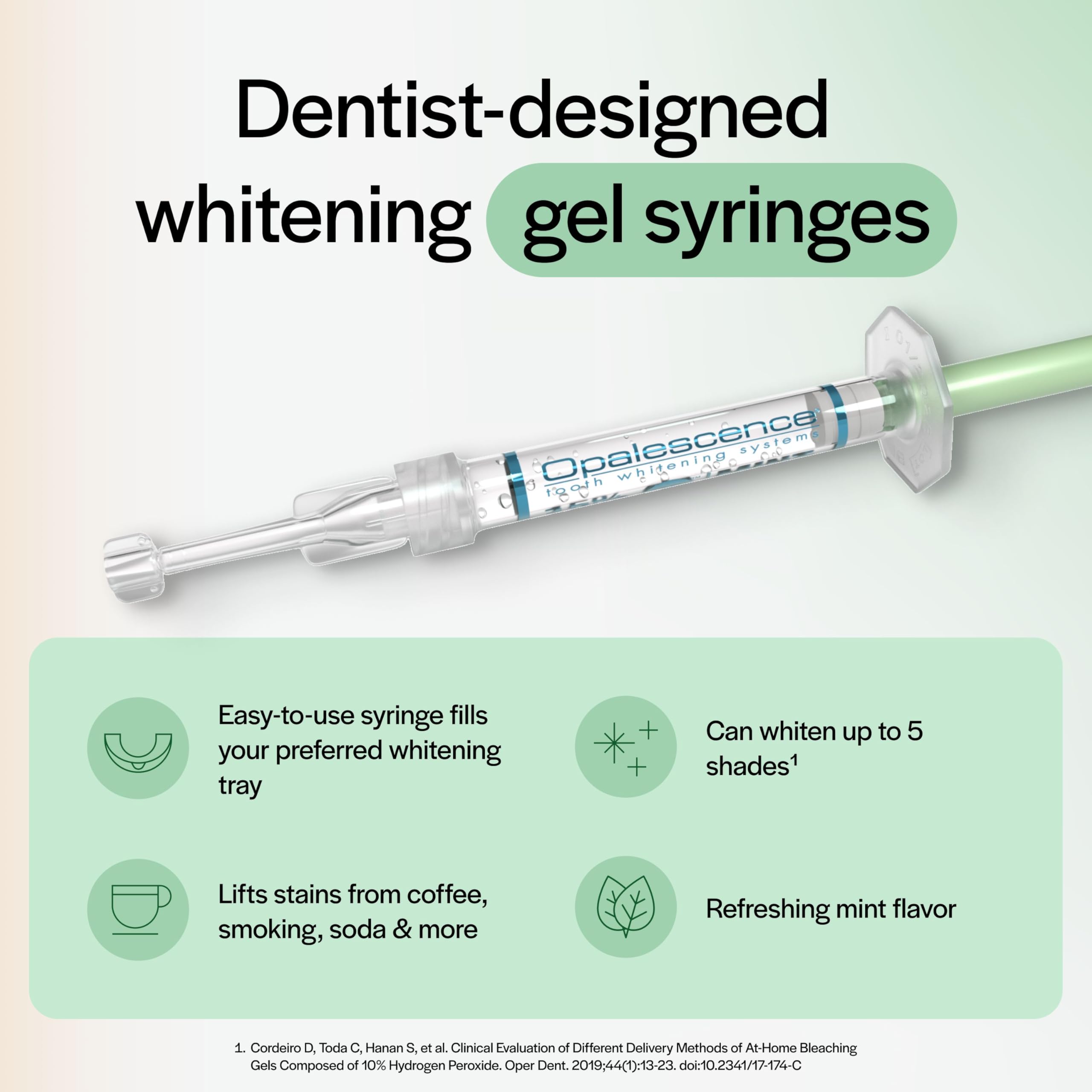 Foto 3 pulgar | Jeringas De Gel Para Blanquear Los Dientes Opalescence  Kit De Recarga Al 35%  X8 - Venta Internacional.
