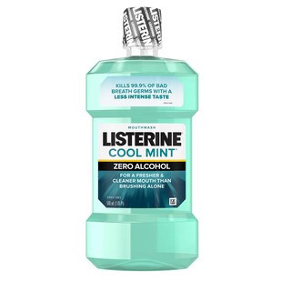 Foto 1 | Enjuague Bucal Listerine Zero Alcohol Cool Mint 500 Ml - Venta Internacional.