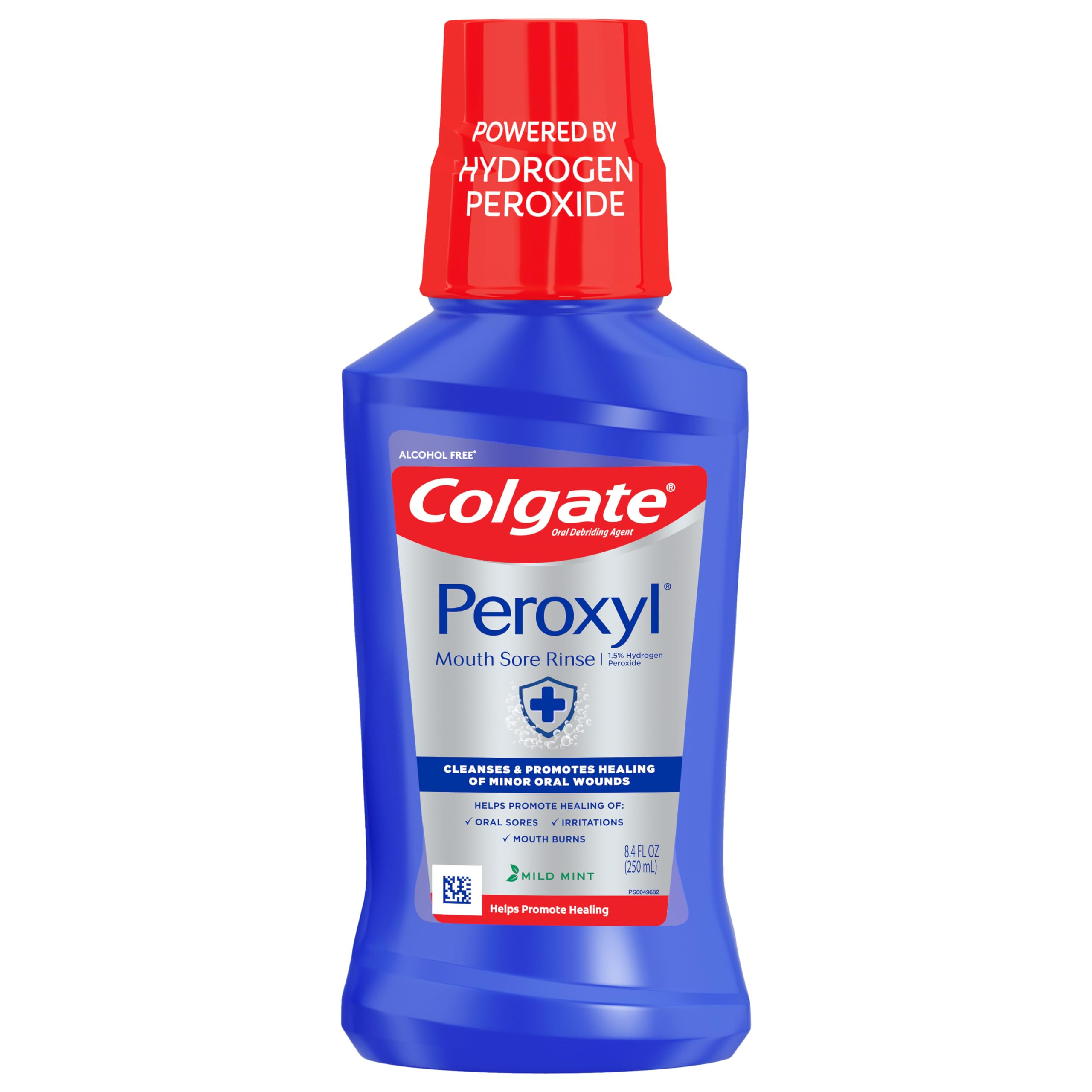 Foto 1 | Enjuague Bucal Colgate Peroxyl Con Peróxido De Hidrógeno Al 1 5%  250 Ml - Venta Internacional.