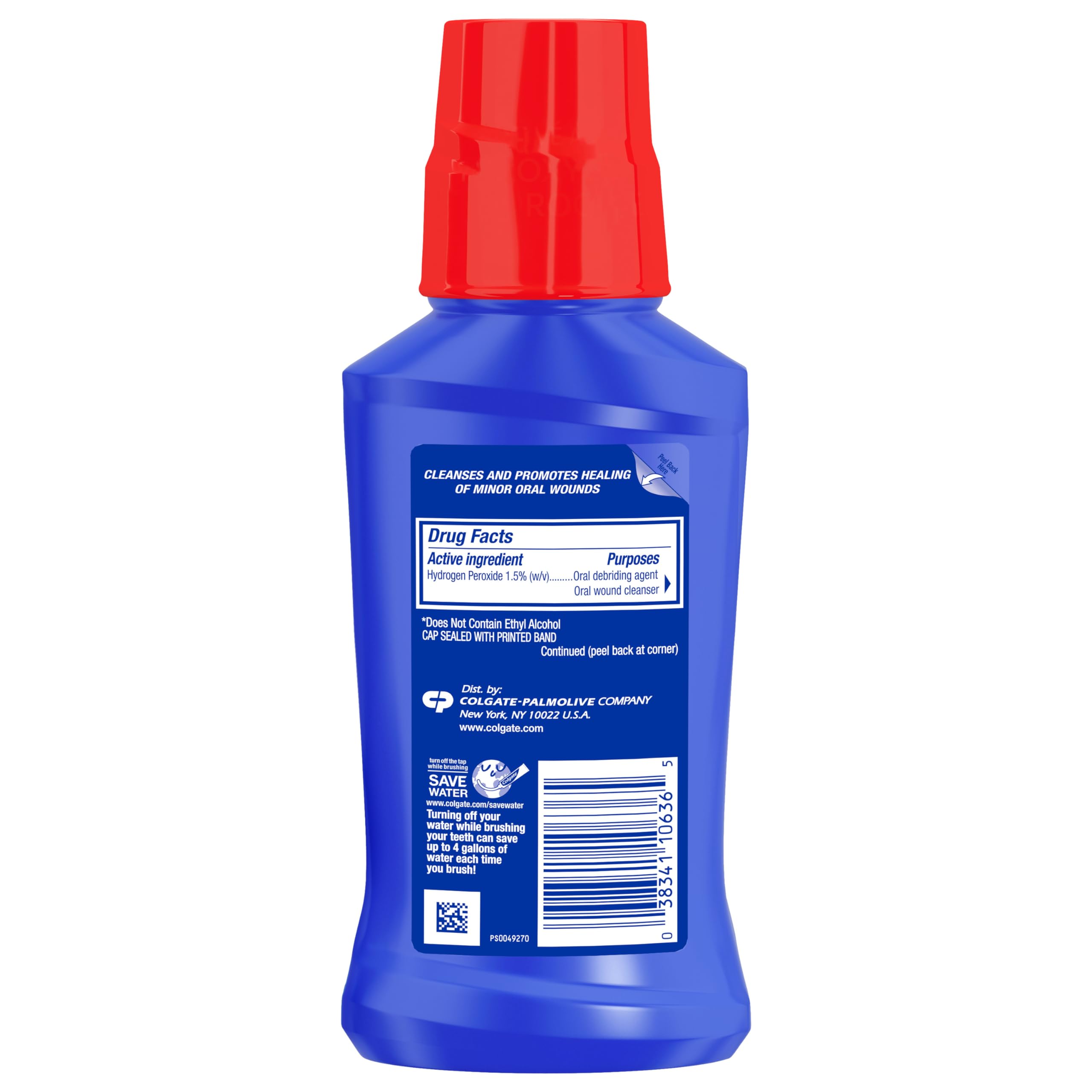 Foto 3 pulgar | Enjuague Bucal Colgate Peroxyl Con Peróxido De Hidrógeno Al 1 5%  250 Ml - Venta Internacional.
