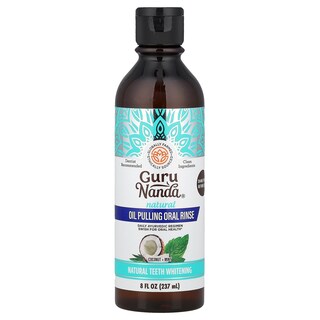 Foto 1 | Enjuague Oral Gurunanda Aceite Natural Para Extraer Aceite De Coco Y Menta 237 Ml - Venta Internacional.