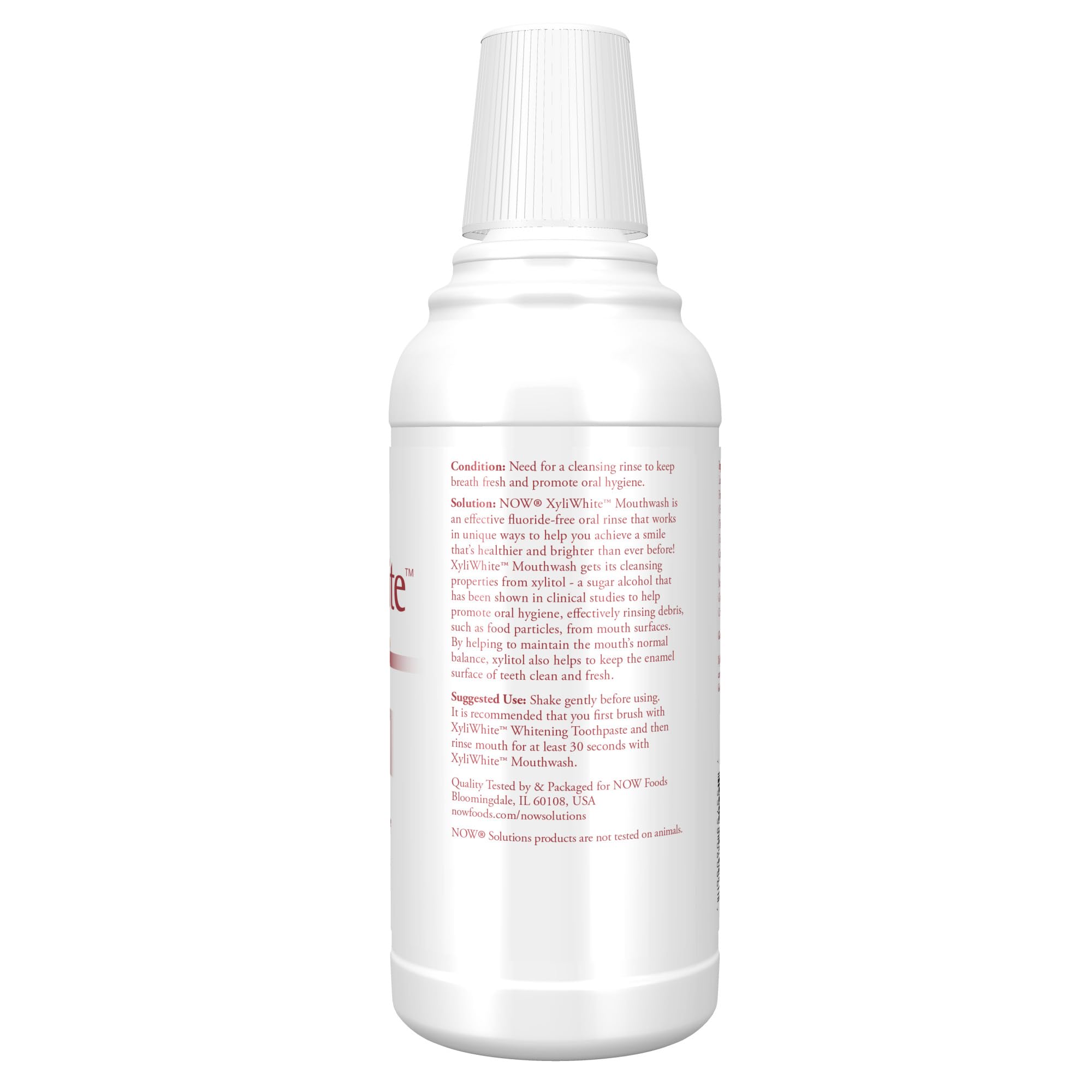 Foto 2 | Enjuague Bucal Now Solutions Xyliwhite Cinnfresh 473 Ml - Venta Internacional.