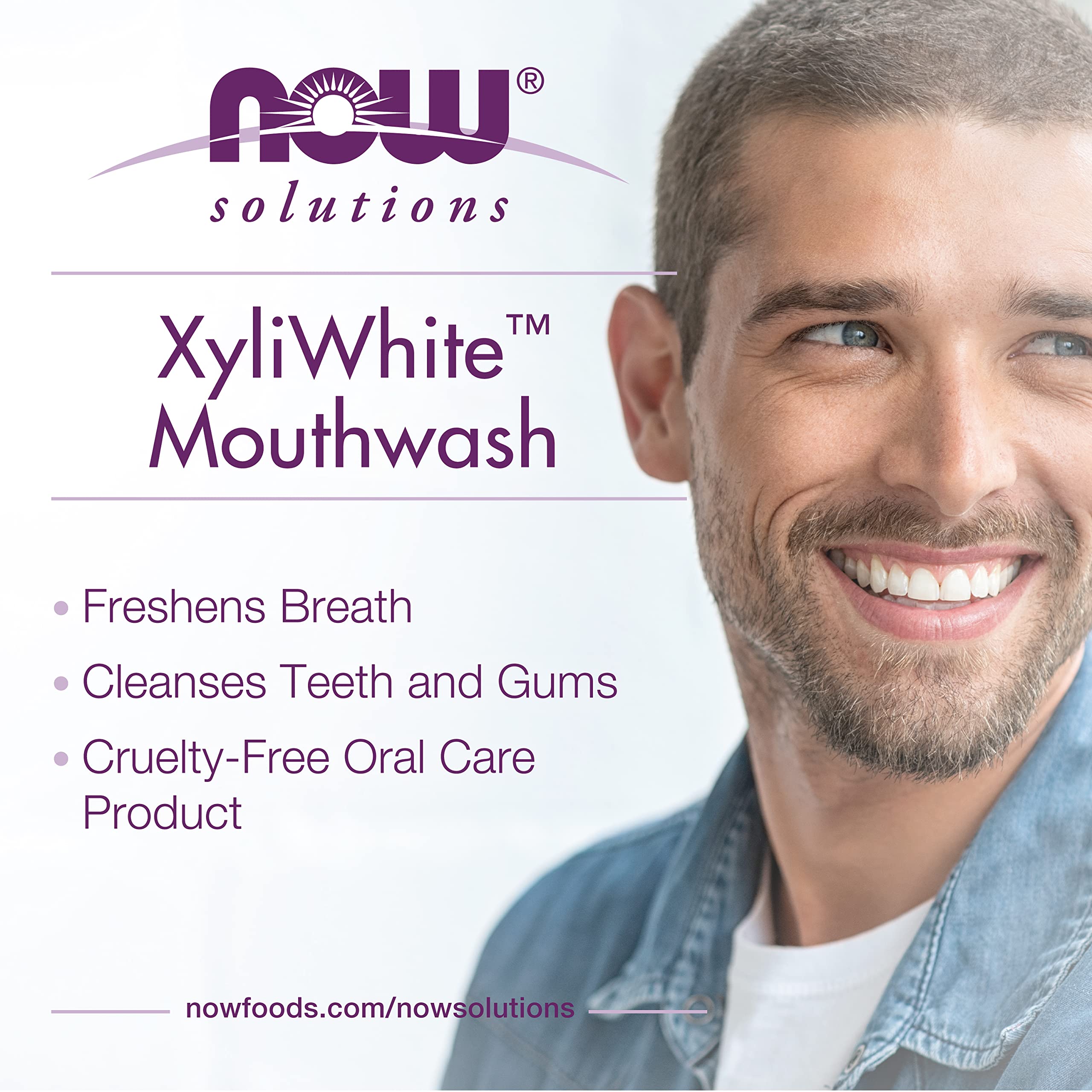 Foto 5 pulgar | Enjuague Bucal Now Solutions Xyliwhite Cinnfresh 473 Ml - Venta Internacional.