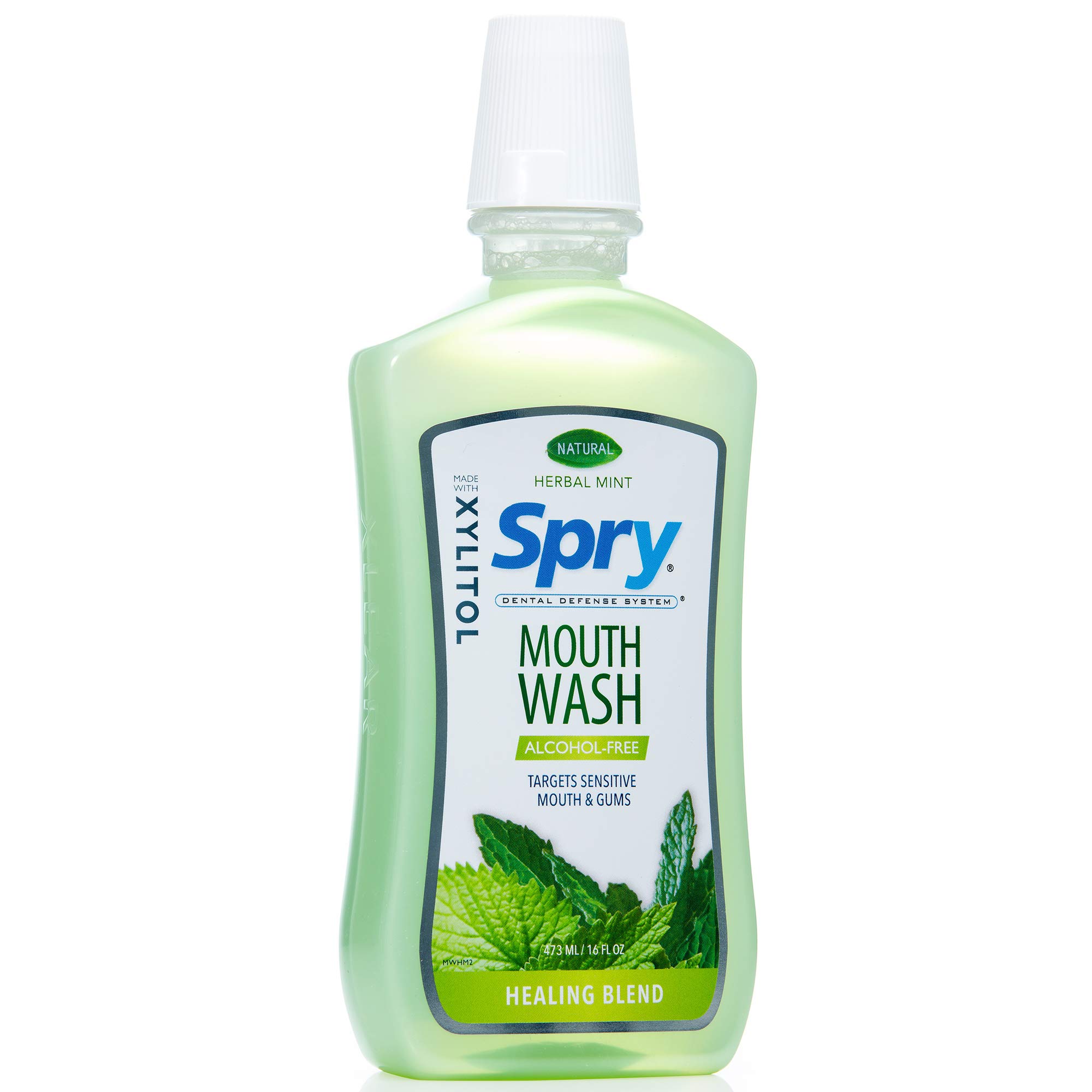 Foto 1 | Enjuague Bucal Spry Natural  Sin Xilitol Y Flúor  Soporte Para Esmalte  480 Ml - Venta Internacional.