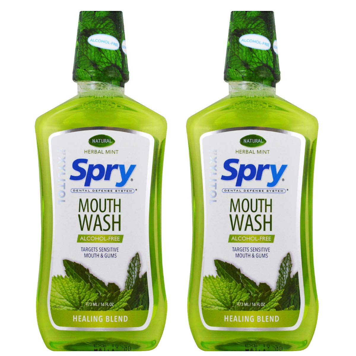 Foto 1 | Enjuague Bucal Spry  Sin Xilitol  Esmalte  Sin Flúor  480 Ml  Paquete De 2 - Venta Internacional.