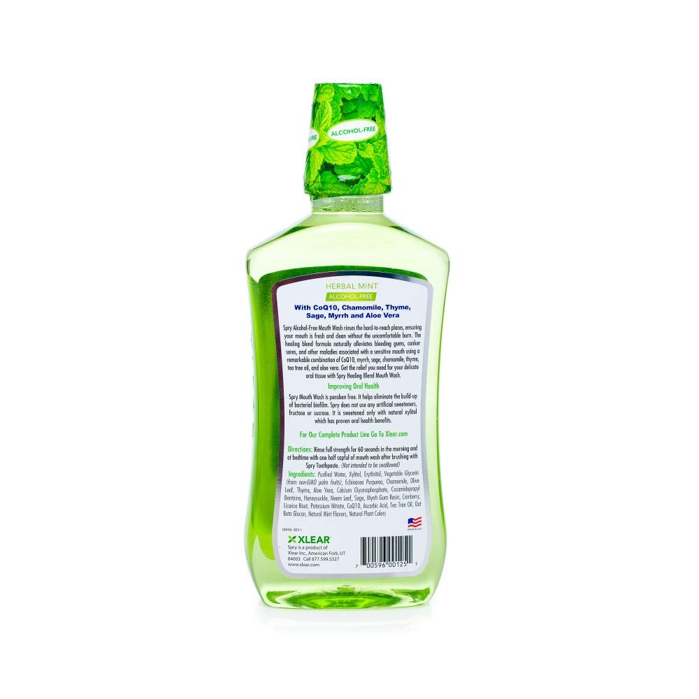 Foto 4 pulgar | Enjuague Bucal Spry  Sin Xilitol  Esmalte  Sin Flúor  480 Ml  Paquete De 2 - Venta Internacional.