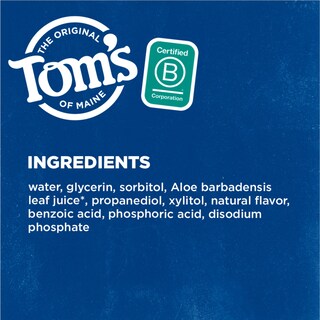 Foto 5 | Enjuague Bucal Tom's Of Maine Whole Care Con Flúor Natural 480 Ml X 3 - Venta Internacional.