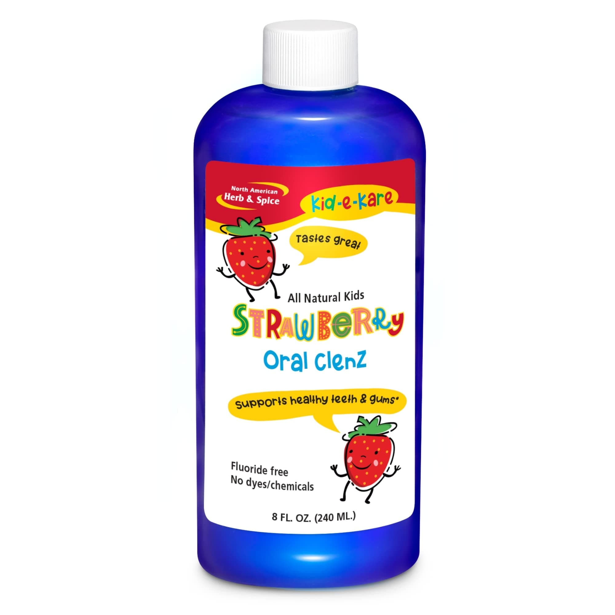 Enjuague Bucal North American Herb & Spice Kid-e-kare Strawberry 240 Ml - Venta Internacional. $624