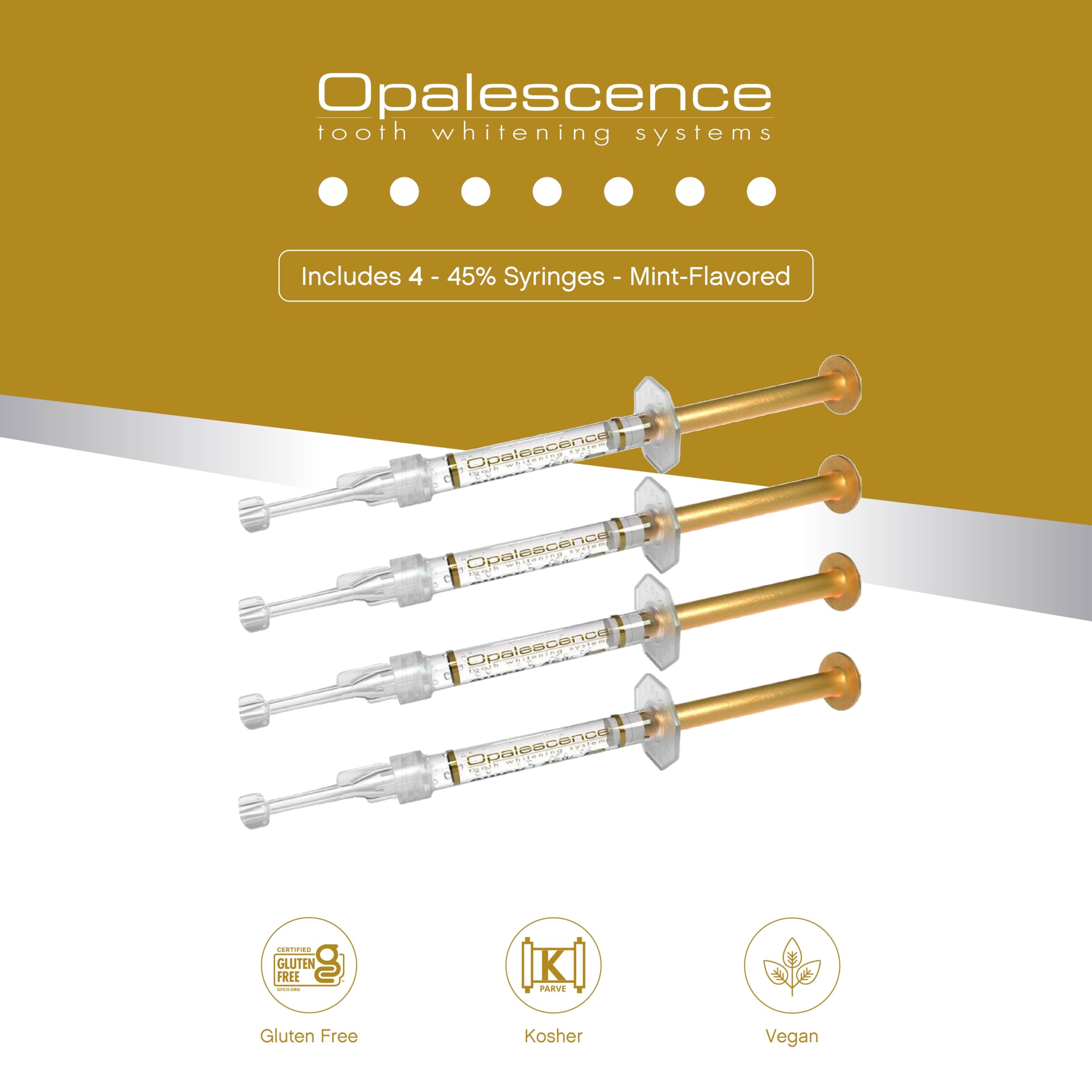 Foto 4 | Jeringas De Gel Blanqueadoras De Dientes Opalescence Quick Pf 45% (12) - Venta Internacional.