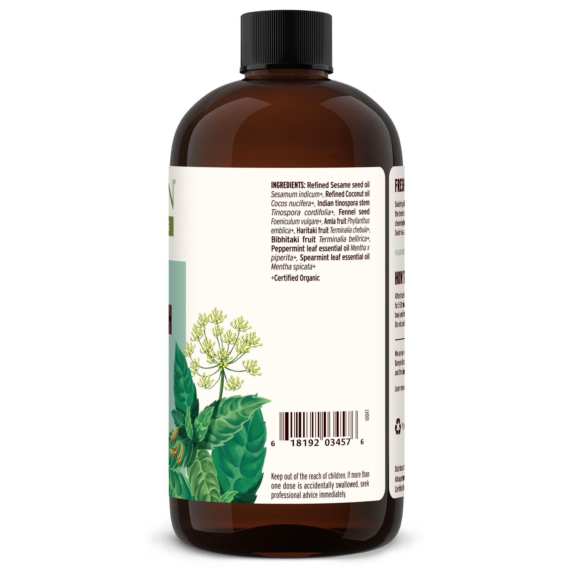 Foto 8 pulgar | Enjuague Bucal Banyan Botanicals Mint Daily Swish 710 Ml Orgánico - Venta Internacional.