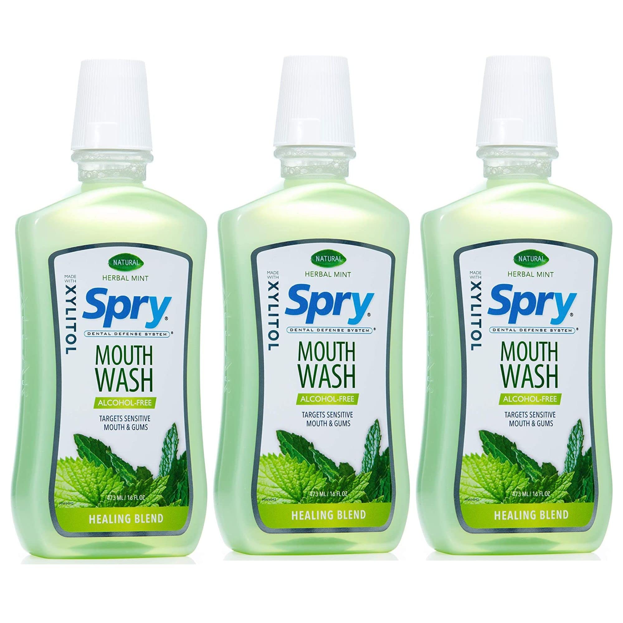 Foto 1 | Enjuague Bucal Spry Natural  Sin Xilitol Y Flúor  Soporte Para Esmalte  480 Ml - Venta Internacional.