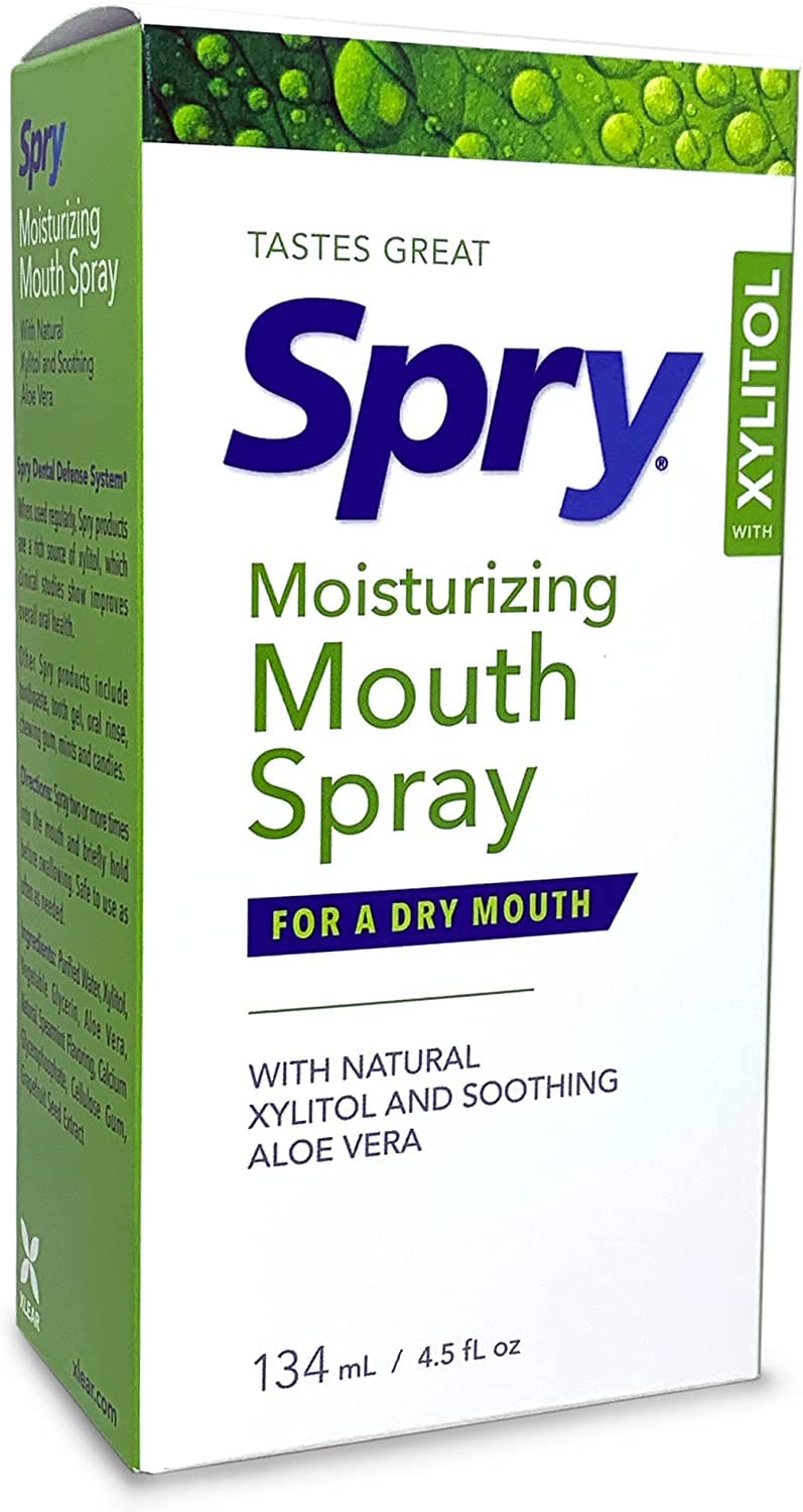 Foto 2 | Spray Hidratante Para Boca Seca Spry Natural Con Xilitol  130 Ml (paquete De 2) - Venta Internacional.