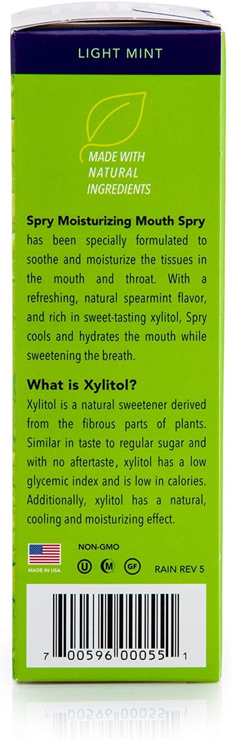 Foto 4 pulgar | Spray Hidratante Para Boca Seca Spry Natural Con Xilitol  130 Ml (paquete De 2) - Venta Internacional.