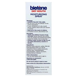Foto 7 | Spray Hidratante Bucal Biotene Dry Mouth Gentle Mint 45 Ml - Venta Internacional.