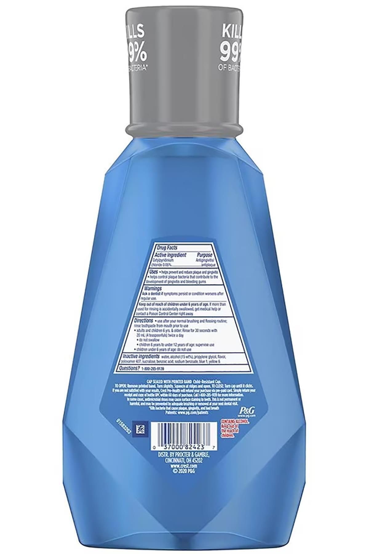 Foto 3 pulgar | Enjuague Bucal Crest Pro Health Bacteria Guard Clean Mint  1 Litro - Venta Internacional.