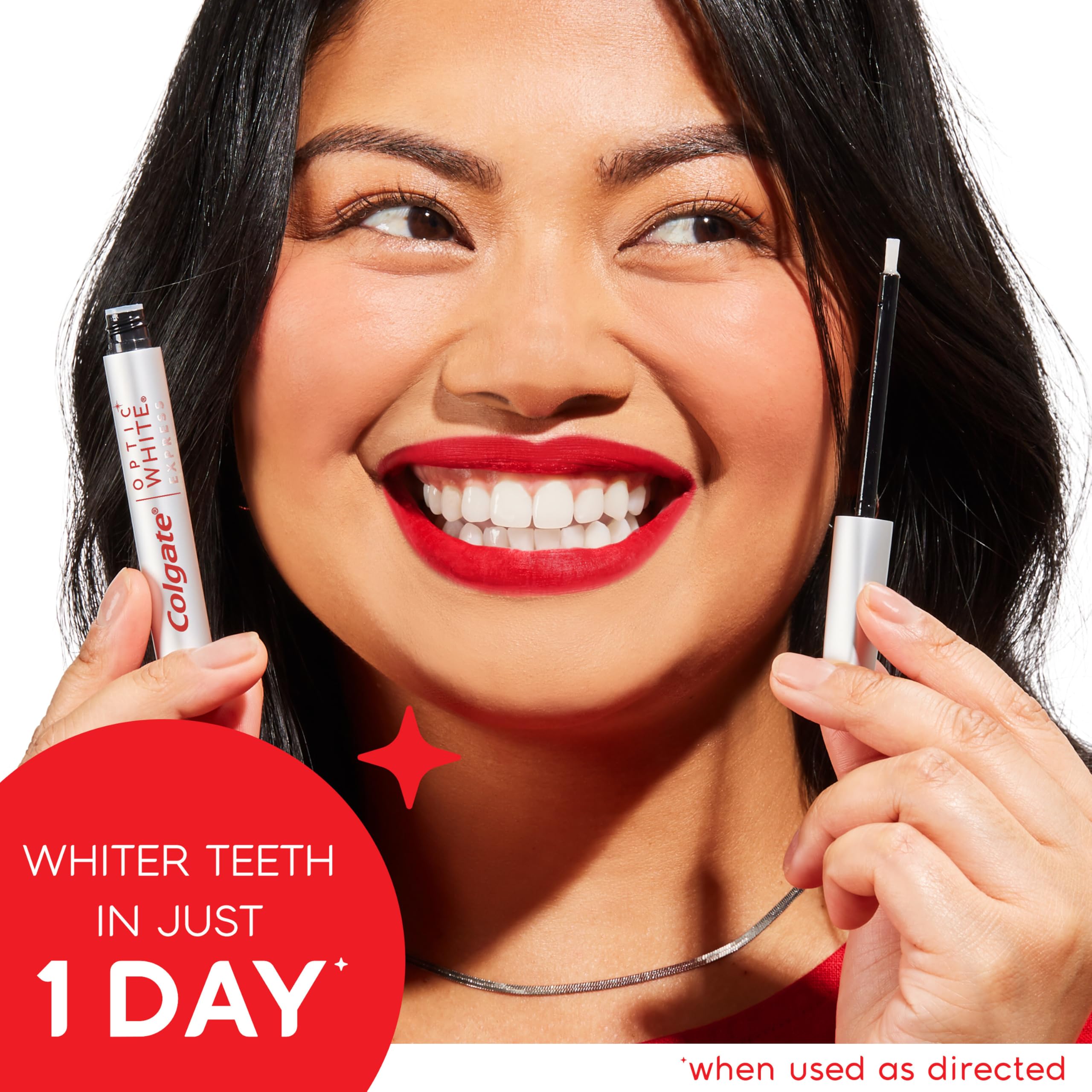 Foto 4 pulgar | Bolígrafo Blanqueador De Dientes Colgate Optic White Express 2 Ml - Venta Internacional.